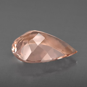 Morganite Gemstone in 13 x 9 mm (calibrated) Size for Sale, Morganite Stone in Salmon Color