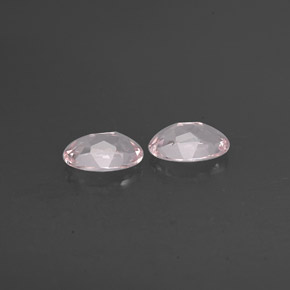 Morganite Gemstone in 7 x 5 mm (calibrated) Size for Sale, Morganite Stone in Light Pink Color