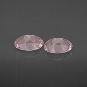 Morganite Gemstone in 7 x 5 mm (calibrated) Size for Sale, Morganite Stone in Light Pink Color
