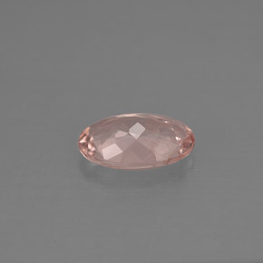 Morganite Gemstone in 8.1 x 5.3 mm Size for Sale, Morganite Stone in Light Pink Color