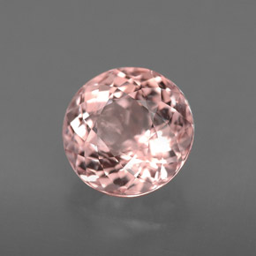 1.98 ct Pink Morganite Stone, Natural Morganite in Round Facet Shape for Sale