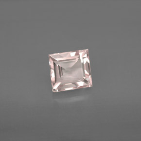 1.42 ct Pink Morganite Stone, Natural Morganite in Baguette Facet Shape for Sale