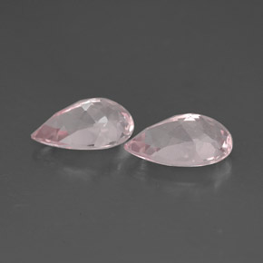 Morganite Gemstone in 10.3 x 6.1 mm Size for Sale, Morganite Stone in Light Pink Color