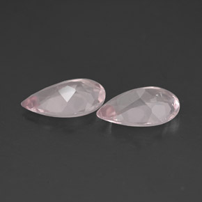 Morganite Gemstone in 8.6 x 5.6 mm Size for Sale, Morganite Stone in Light Pink Color