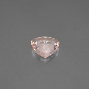 Morganite Gemstone in 7.4 x 7.3 mm Size for Sale, Morganite Stone in Light Pink Color