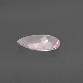 Morganite Gemstone in 10.5 x 5.7 mm Size for Sale, Morganite Stone in Light Pink Color
