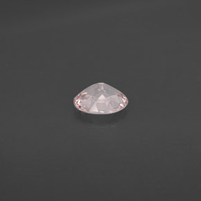 Morganite Gemstone in 7.9 x 6.6 mm Size for Sale, Morganite Stone in Light Pink Color