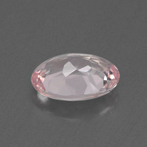 Morganite Gemstone in 7.5 x 5.7 mm Size for Sale, Morganite Stone in Light Pink Color