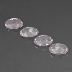 Morganite Gemstone in 7 x 5 mm (calibrated) Size for Sale, Morganite Stone in Light Pink Color