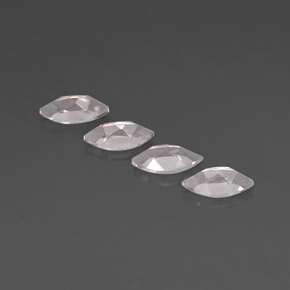 Morganite Gemstone in 8 x 4 mm (calibrated) Size for Sale, Morganite Stone in Light Pink Color