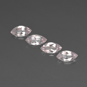 2.00 ct Pink Morganite Gemstone, Morganite Gem in Marquise Facet Shape for Sale.