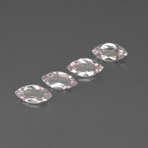 1.78 ct Pink Morganite Stone, Natural Morganite in Marquise Facet Shape for Sale