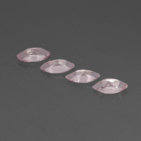 Morganite Gemstone in 8 x 4 mm (calibrated) Size for Sale, Morganite Stone in Light Pink Color