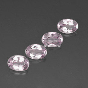 3.02 ct Pink Morganite Stone, Natural Morganite in Oval Facet Shape for Sale