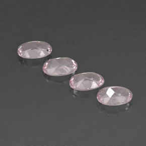Morganite Gemstone in 7 x 5 mm (calibrated) Size for Sale, Morganite Stone in Light Pink Color
