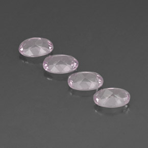 Morganite Gemstone in 7 x 5 mm (calibrated) Size for Sale, Morganite Stone in Light Pink Color
