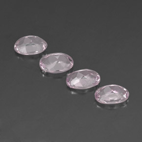Morganite Gemstone in 7 x 5 mm (calibrated) Size for Sale, Morganite Stone in Light Pink Color