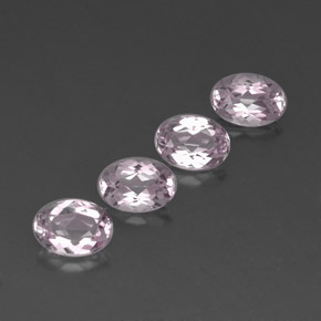 3.15 ct Pink Morganite Stone, Natural Morganite in Oval Facet Shape for Sale
