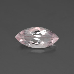 0.92 ct Pink Morganite Gemstone, Morganite Gem in Marquise Facet Shape for Sale.