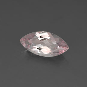 0.96 ct Pink Morganite Stone, Natural Morganite in Marquise Facet Shape for Sale