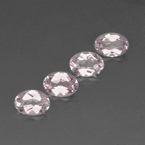 2.79 ct Pink Morganite Stone, Natural Morganite in Oval Facet Shape for Sale