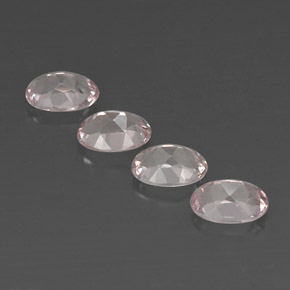 Morganite Gemstone in 7 x 5 mm (calibrated) Size for Sale, Morganite Stone in Light Pink Color