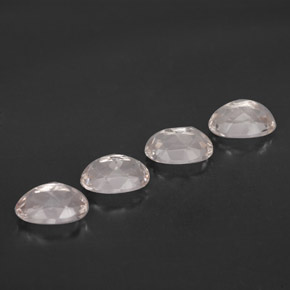 Morganite Gemstone in 7 x 5 mm (calibrated) Size for Sale, Morganite Stone in Light Pink Color