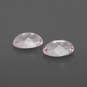 Morganite Gemstone in 7 x 5 mm (calibrated) Size for Sale, Morganite Stone in Light Pink Color
