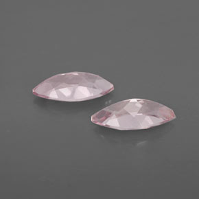 Morganite Gemstone in 10 x 5 mm (calibrated) Size for Sale, Morganite Stone in Light Pink Color