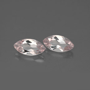 1.12 ct Pink Morganite Stone, Natural Morganite in Marquise Facet Shape for Sale