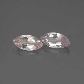 1.13 ct Pink Morganite Stone, Natural Morganite in Marquise Facet Shape for Sale