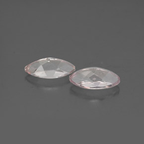 Morganite Gemstone in 8 x 4 mm (calibrated) Size for Sale, Morganite Stone in Light Pink Color