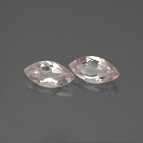 1.06 ct Pink Morganite Stone, Natural Morganite in Marquise Facet Shape for Sale