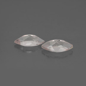 Morganite Gemstone in 8 x 4 mm (calibrated) Size for Sale, Morganite Stone in Light Pink Color