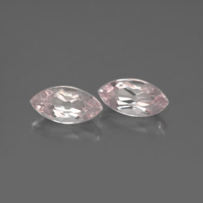 1.21 ct Pink Morganite Stone, Natural Morganite in Marquise Facet Shape for Sale
