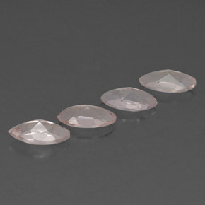Morganite Gemstones in 7.8 x 4 mm Size for Sale, Morganite Stones in Light Pink Color