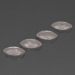 Morganite Gemstones in 8 x 4 mm (calibrated) Size for Sale, Morganite Stones in Light Pink Color
