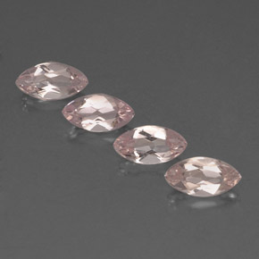 2.26 ct Pink Morganite Stone, Natural Morganite in Marquise Facet Shape for Sale