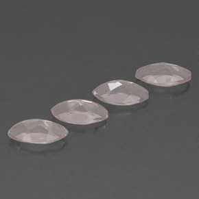 Morganite Gemstone in 8 x 4 mm (calibrated) Size for Sale, Morganite Stone in Light Pink Color