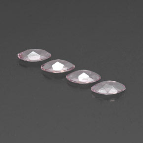 Morganite Gemstones in 7.8 x 4 mm Size for Sale, Morganite Stones in Light Pink Color