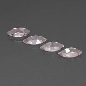 Morganite Gemstone in 8 x 4 mm (calibrated) Size for Sale, Morganite Stone in Light Pink Color