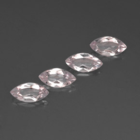 1.96 ct Pink Morganite Stone, Natural Morganite in Marquise Facet Shape for Sale