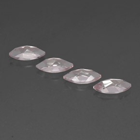 Morganite Gemstone in 8 x 4 mm (calibrated) Size for Sale, Morganite Stone in Light Pink Color