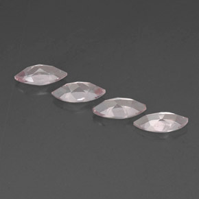 Morganite Gemstone in 8 x 4 mm (calibrated) Size for Sale, Morganite Stone in Light Pink Color