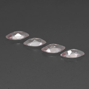 Morganite Gemstone in 8 x 4 mm (calibrated) Size for Sale, Morganite Stone in Light Pink Color