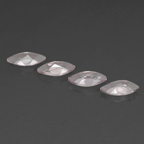 Morganite Gemstone in 8 x 4 mm (calibrated) Size for Sale, Morganite Stone in Light Pink Color