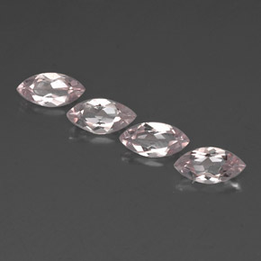 1.88 ct Pink Morganite Gemstone, Morganite Gem in Marquise Facet Shape for Sale.