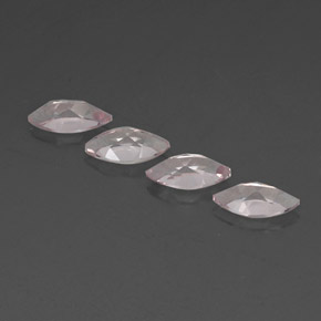 Morganite Gemstones in 8 x 4 mm (calibrated) Size for Sale, Morganite Stones in Light Pink Color