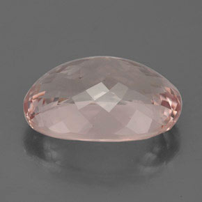 Morganite Gemstone in 12.5 x 9.1 mm Size for Sale, Morganite Stone in Salmon Color