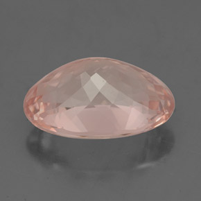 Morganite Gemstone in 12.8 x 9.2 mm Size for Sale, Morganite Stone in Salmon Color